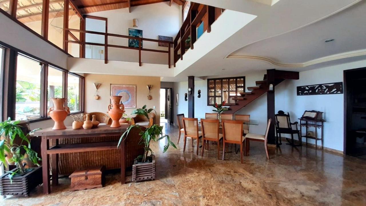 Casa Com Vista Para O Mar De Taperapuan Porto Seguro Exterior foto