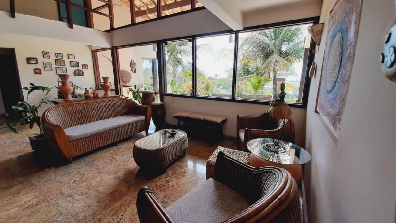 Casa Com Vista Para O Mar De Taperapuan Porto Seguro Exterior foto