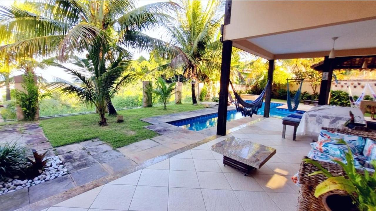 Casa Com Vista Para O Mar De Taperapuan Porto Seguro Exterior foto
